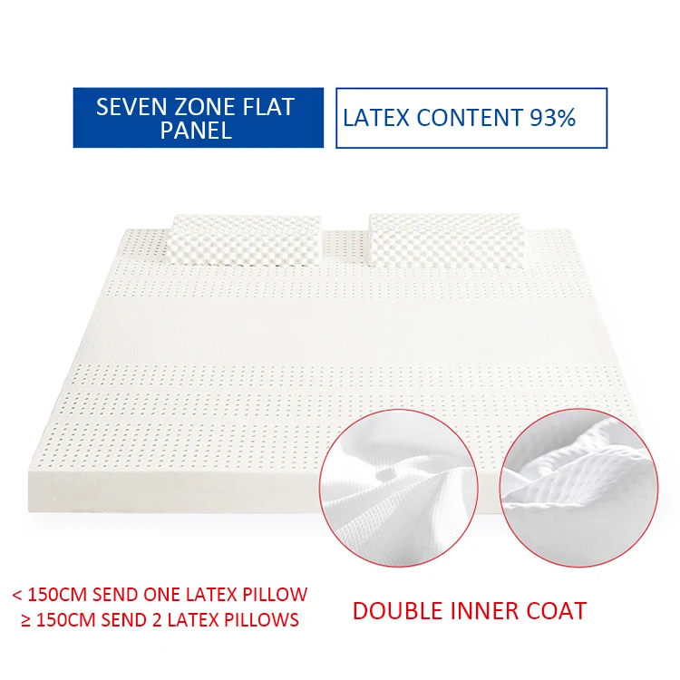 Ergonomic Design Home Natural Latex Mattress Furniture Latex Mattress