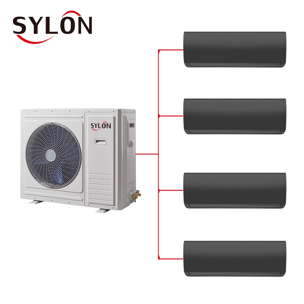 Multi Split system air conditioner 9000btu dc inverter cooling and heating  for home of central air conditioner