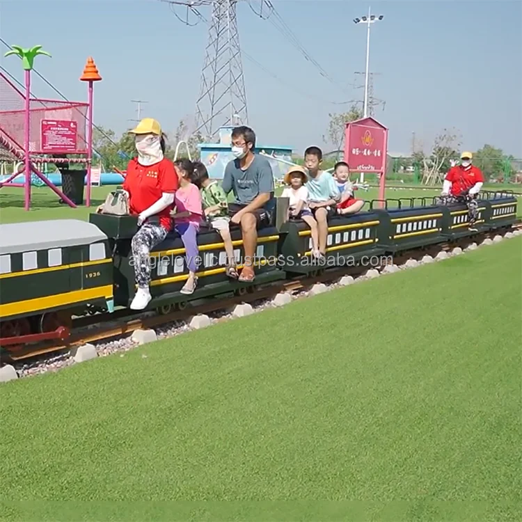 Amusement Track Train Manufacturers Commercial Electric Train Set For Adults