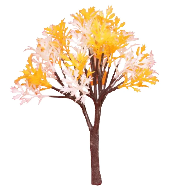 plastic model trees architectural model for train layout garden scenery scene wargame landscape handcrafted trout scale ho 1100