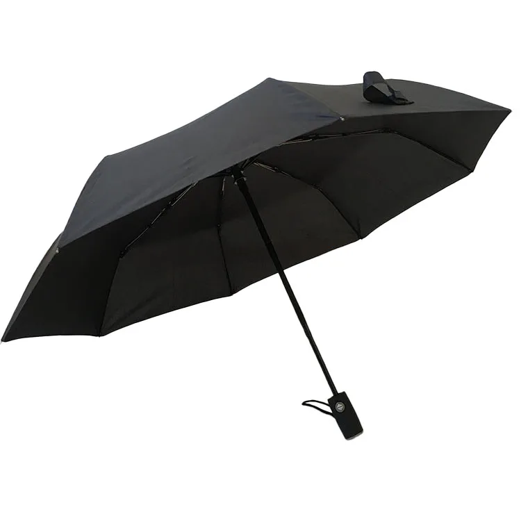 Auto open and close RPET 3 section folding promotion gift umbrella