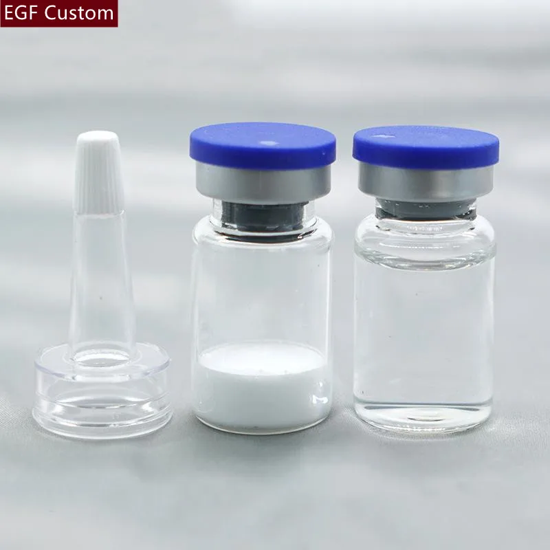 Private Label High Grade 7ML BFGF EGF Lyophilized Powder Essence Skin Acne Repair  Anti Wrinkle Peptide Microneedle Serum