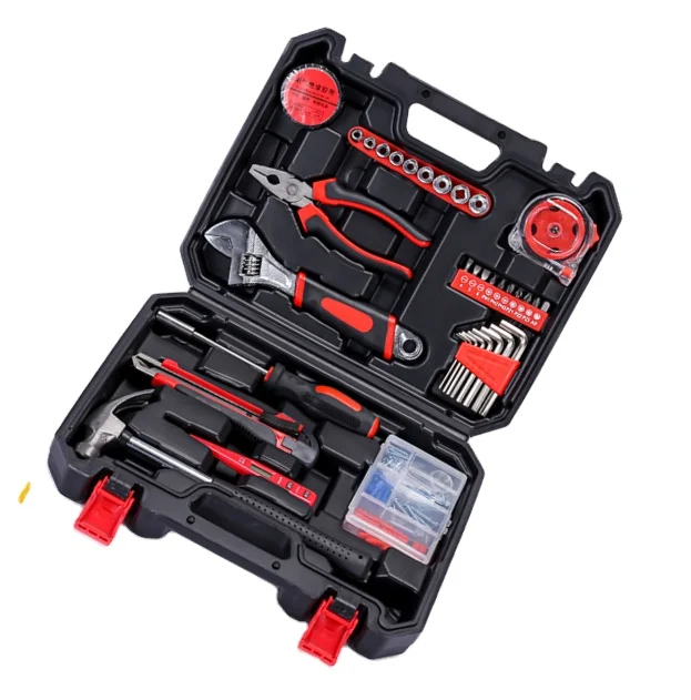 High Quality 37-Piece Combination Set Electrician and Carpenter Maintenance Tool Kit Customizable Support ODM