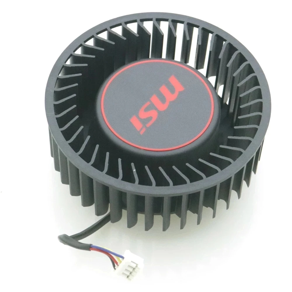 PLB07525B12HH DC12V 1.20A 75mm 4wire 4pin For MSI RX VEGA 56 64 AIR BOOST 8G OC Graphics Card Cooling Fan 4Wire 4Pin