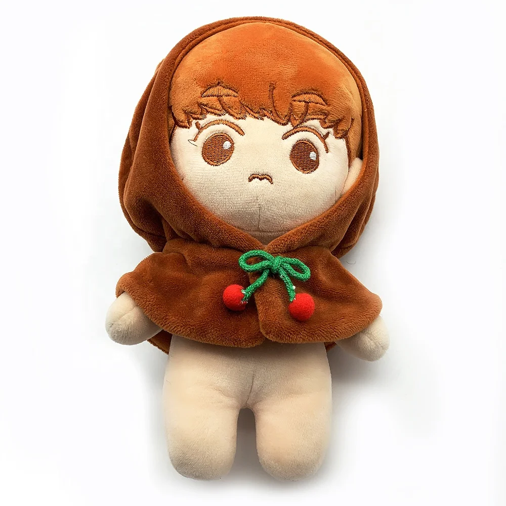 Custom made Korea stuffed baby doll stuffed doll toy plush soft girl doll