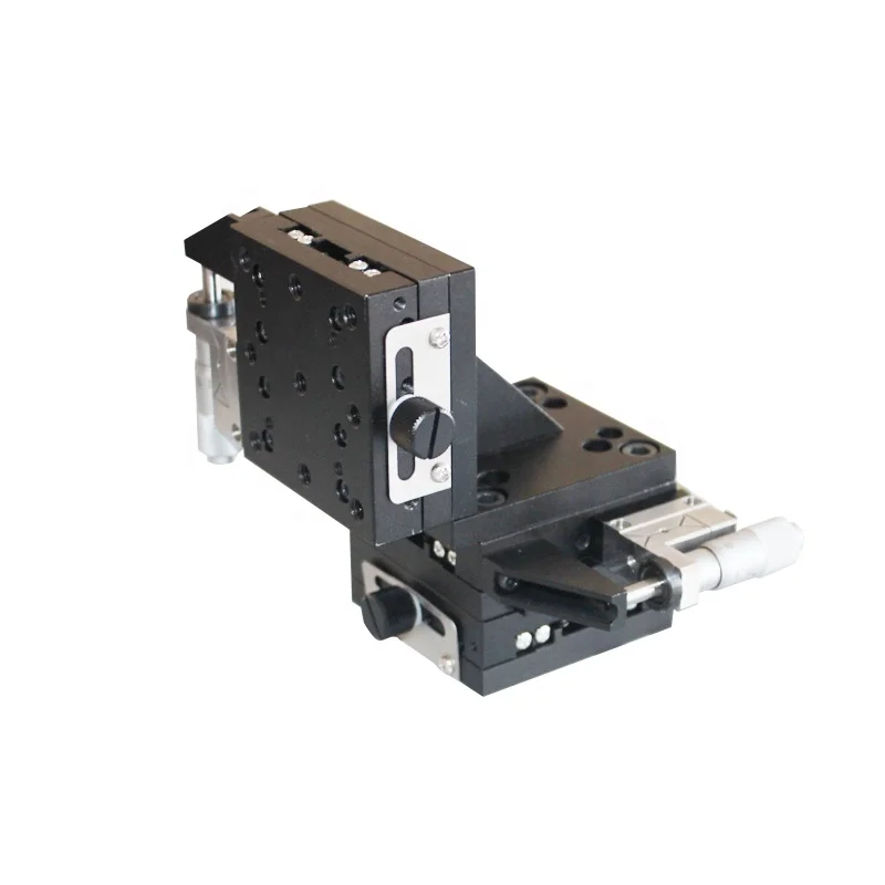 Piezo multi-axis motorized moving stage linear micrometer positioner used with linear precision motorized stages xy