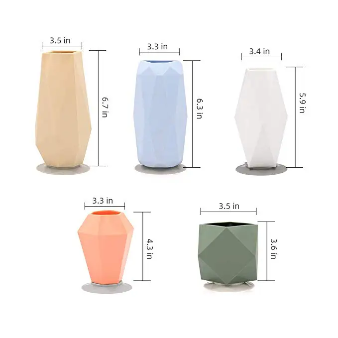 Silicone Vase Silicone Flower Vase Plant Flower Pot With Strong Suction Cup Flower Vase