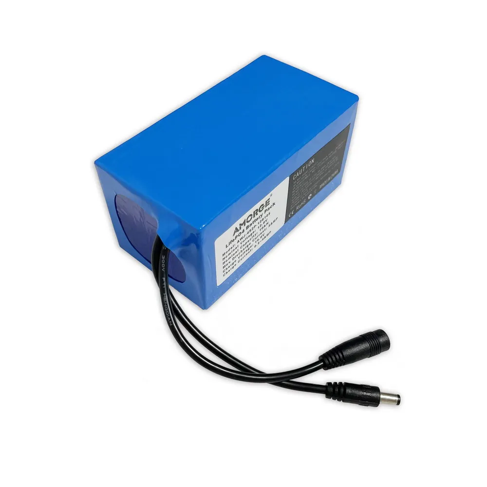 Amorge  Solar lithium ion battery  CE certificates 12.8V 25.6V 48V 51.2 V from 50AH to 200AH LiFePO4 battery supplier