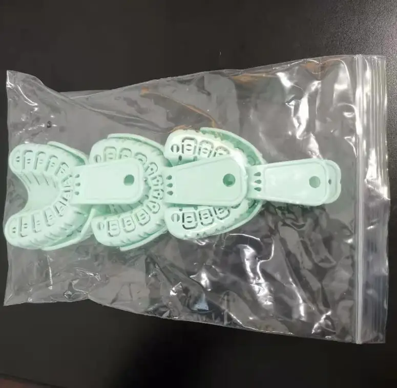 High quality Impression Plastic Dental Tray kit/ 3 pairs/6 pcs