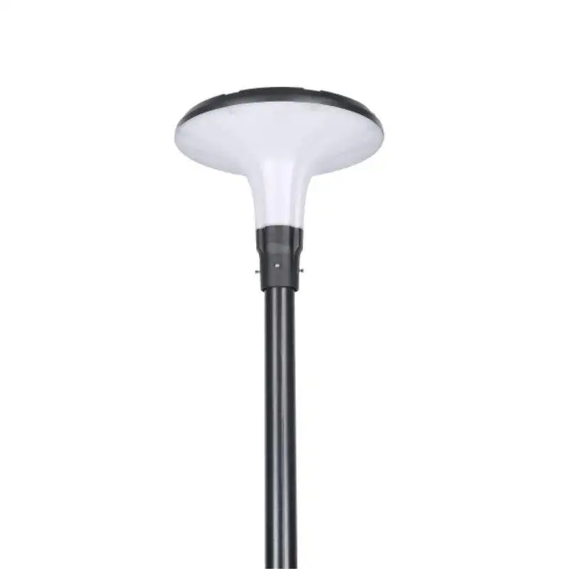 Modern Outdoor Aluminum Garden Lamp Post with Waterproof LED Street Light IP65 Solar Powered by Battery for Gardens Streets