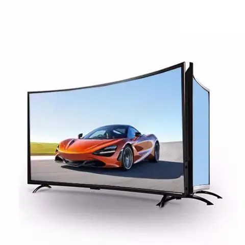
PENGFAIES 55inch 5 years warranty anti-broken screen flat/Curve screen 4k smart CHENHONG LCD TV 