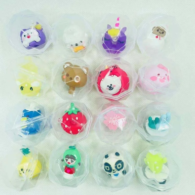 32mm Cute customized capsule toy/ empty capsule surprise toy egg plastic  diamond toy vending machine capsule