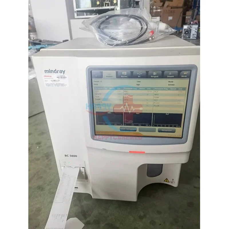 Used Mindray BC-3600 hematology analyzer 3 part cbc analyzer hematology Cell Counter BC3600 CBC Machine