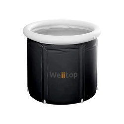 Hot Sale Portable Foldable Pvc Inflatable Ice Bath Soaking Bathtub For Adults