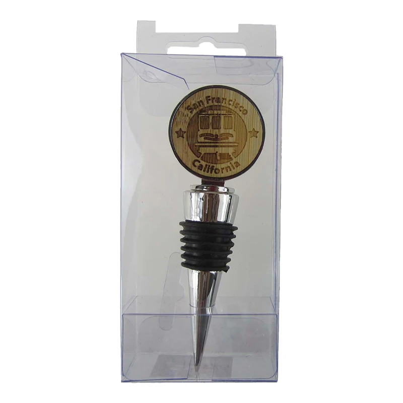 
Самая популярная персонализированная пробка для вина из цинкового сплава 