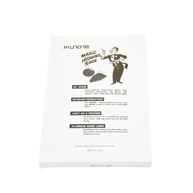 Ironing shoe for steam iron and Electric iron for ironing clothes in garment factory 94B ES-85-AF ASL-610 Sewing machine parts