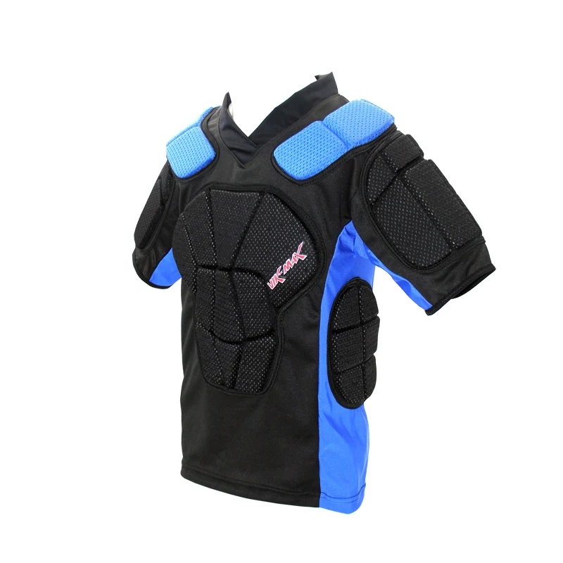 Breathable material soft shoulder pads Roller hockey chest pads comfortable shoulder shirt