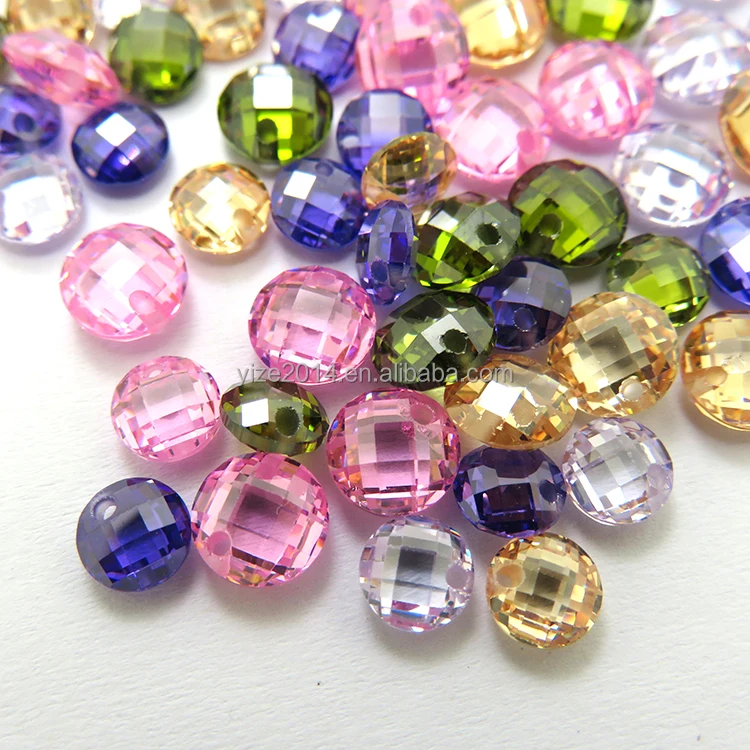 Factory wholesale cz stones loose round cubic zirconia loose circle small cz stone 4mm for making jewelry