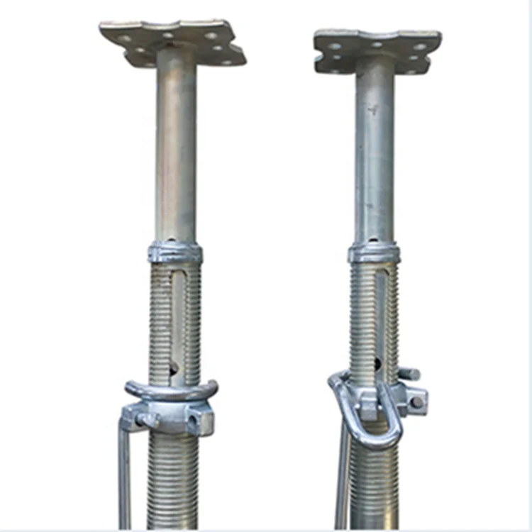 Hot selling Painted Scaffolding prop  Construction Material  Shoring Steel Acrow Props shuttering jacks