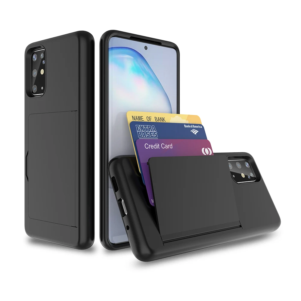  Противоударный чехол для телефона Samsung Galaxy S21 Plus Ultra с 3 отделениями карт оптовая продажа
