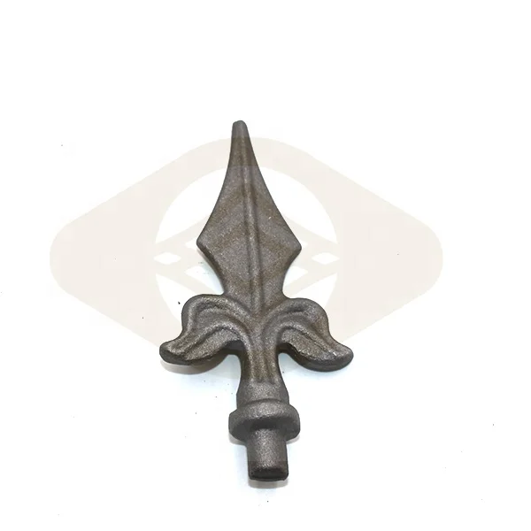Hot Sale Forging Self-color Customized Wrought Iron Gate Spear Point Made In China