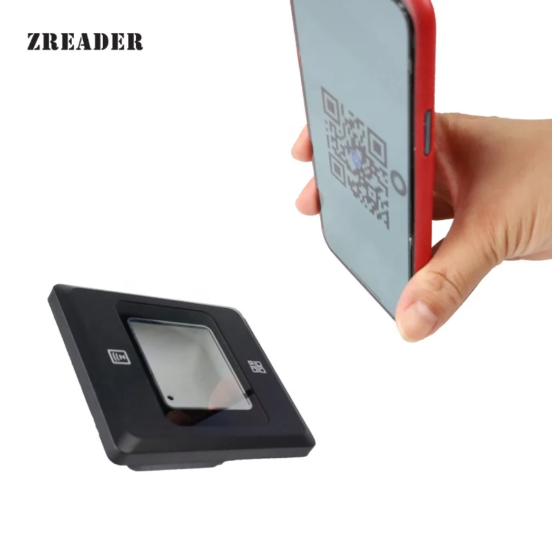 Newest for Door Access Control Barcode Reader Built in USB Wiegand and TCP/IP 1D 2D Fixed Scanner Turnstile QR Code