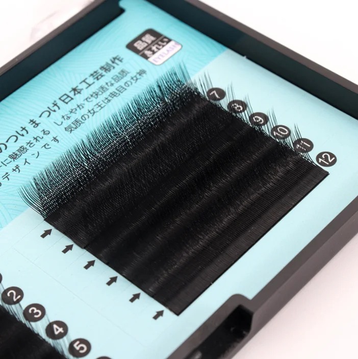 Wholesale Price J B C D Dd M L Korean Pbt Fiber Silk Eyelashes Extension