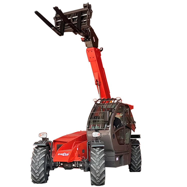 EVERUN Brand Wheel Loader ER3507 3500kg multifunction telehandler diesel farm telescopic forklift loader