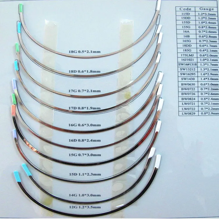 Изготовленные на заказ, не повреждают кожу, стальные женские бюстгальтеры, косточки для бюстгальтеров, косточки для бюстгальтеров