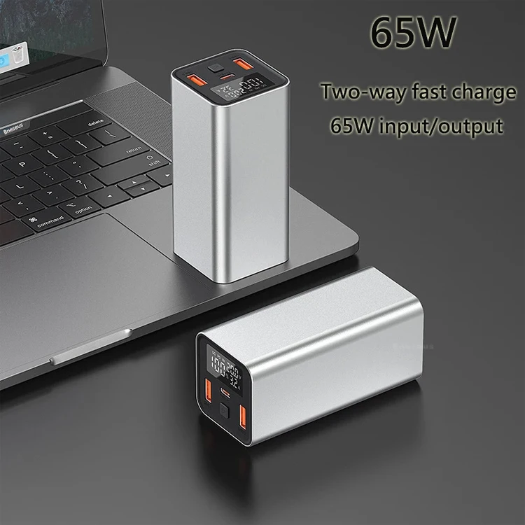 65W Laptop Power Bank 20000Mah Portable Power Station Battery Pack Charger Batterie Externe For Chargeur Rapide iphone Powerbank