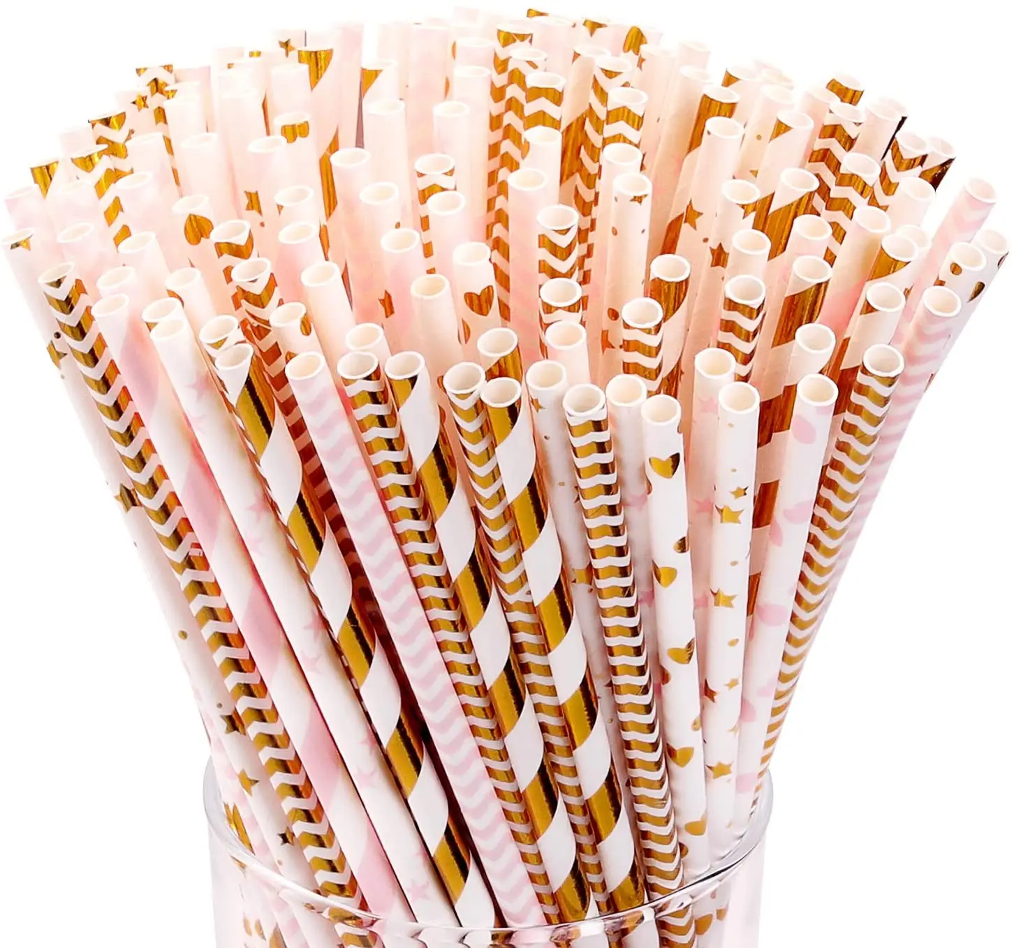 2020 Factory Price Wholesale Paper Food Grade Eco-friendly Straws Supplier Customizable Printing Biodegradable Paper Straws