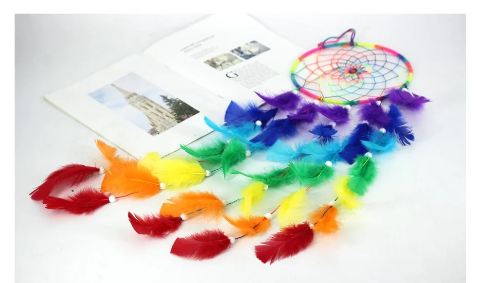 Wedding Deco Accessories DIY Handmade Home Wall Macrame Novelty Gifts Bohemian Boho Indian Dream Catcher