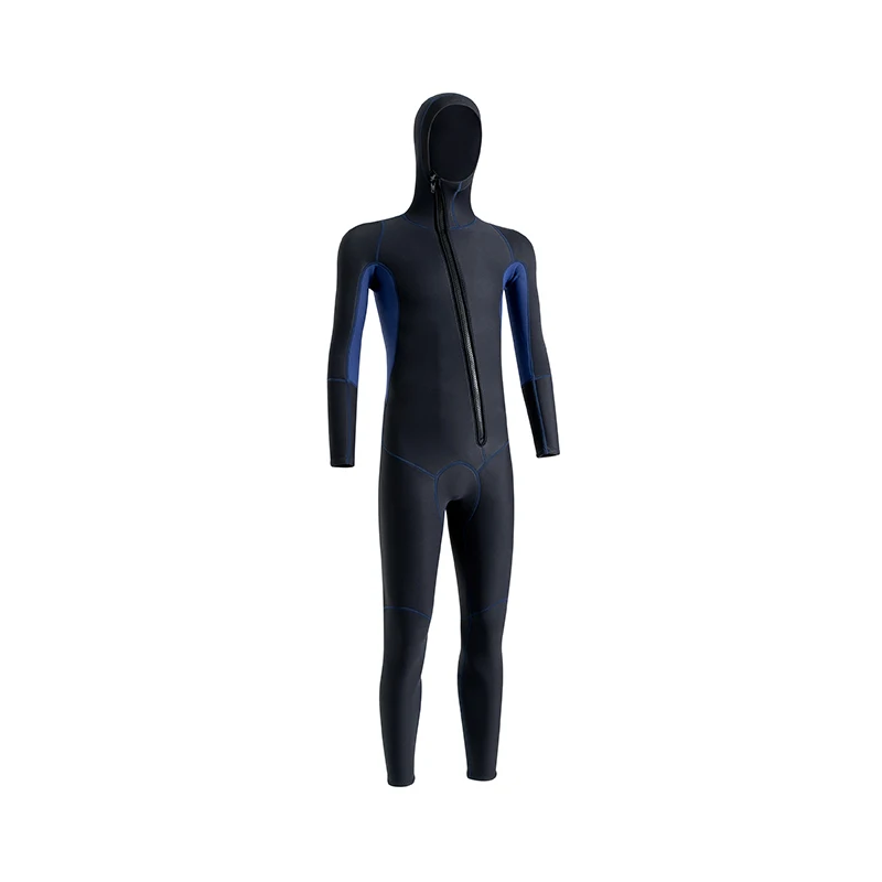 Неопреновый гидрокостюм для дайвинга с капюшоном 3 мм