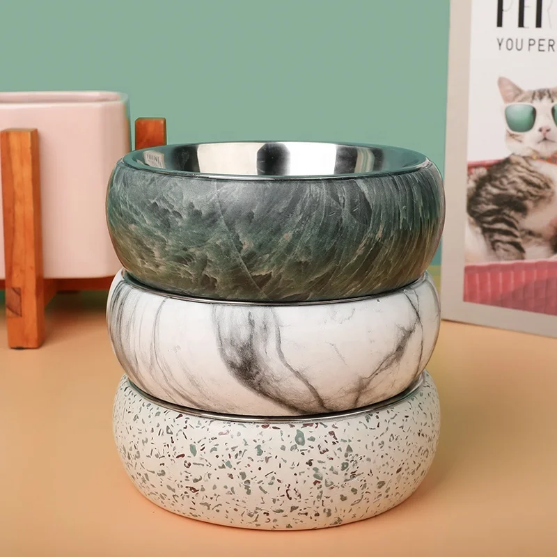 Ready ship 2020 High Quality  bone shape dog bowl pets bowl for dog cat pet bowl