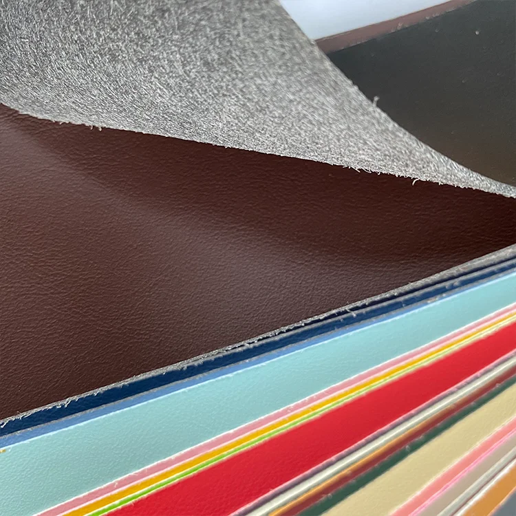 Nappa microfiber leather for automotive interiors, sofa leather and home textiles
