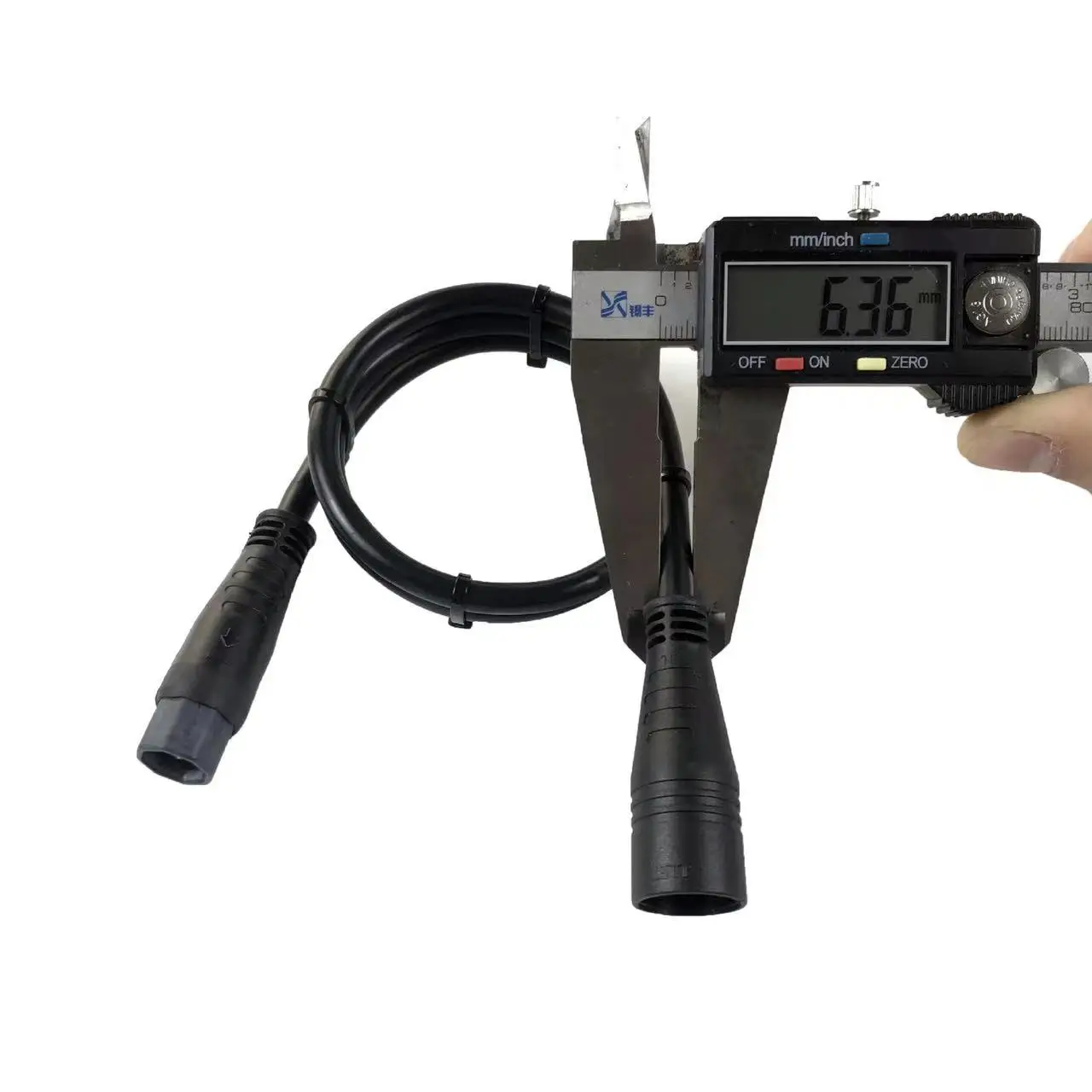 Mayebikes 1000w Electric Bicycle Motor Parts Ebike Waterproof Motor Extension Cable 60cm for Ebike Conversion Kits