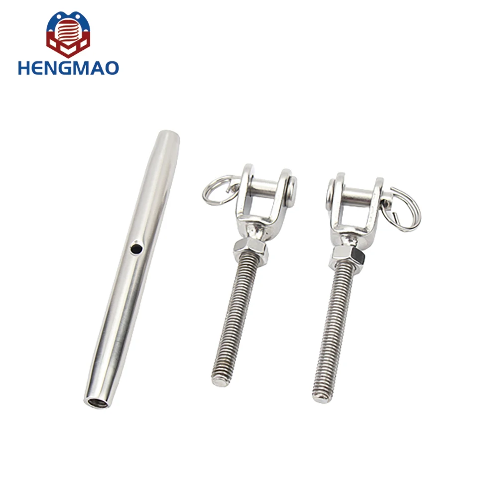 In Stock Stainless Steel M5 M6 M8 M10 Closed Body Turnbuckle Marine Hardware Rigging
