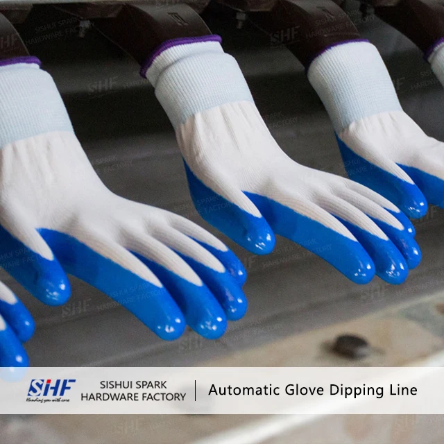 gloves dipping production line/safety glove making machine