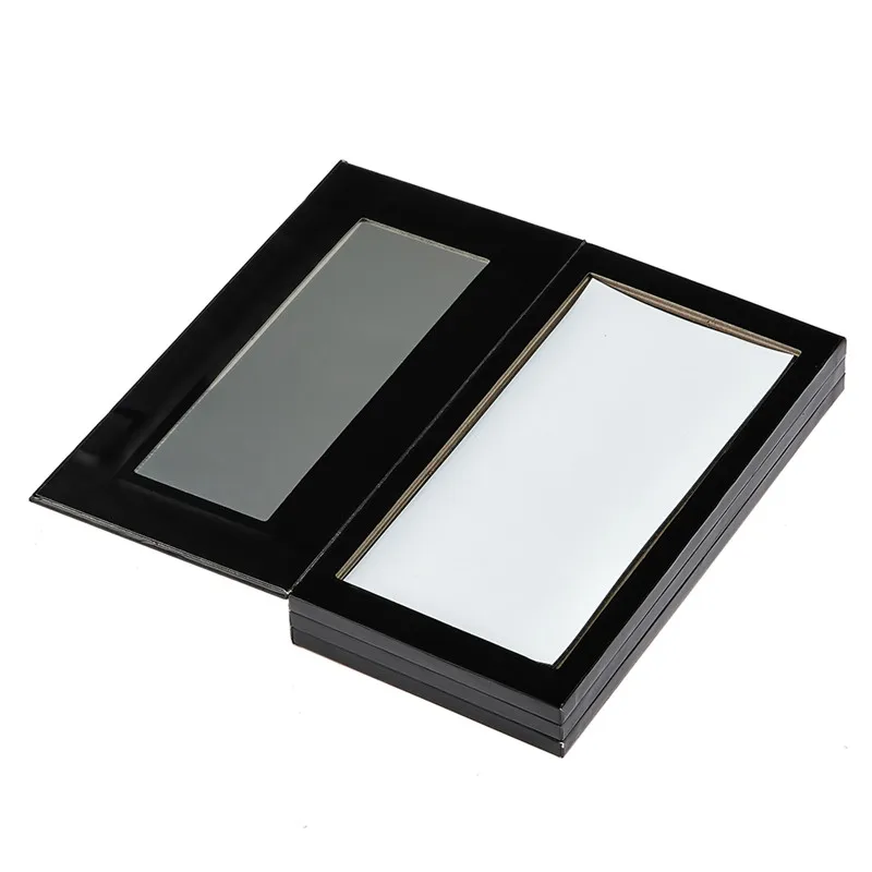 Private Label customized Empty Eye Shadow Palettes Mirror Large Magnetic Makeup Palette Empty White