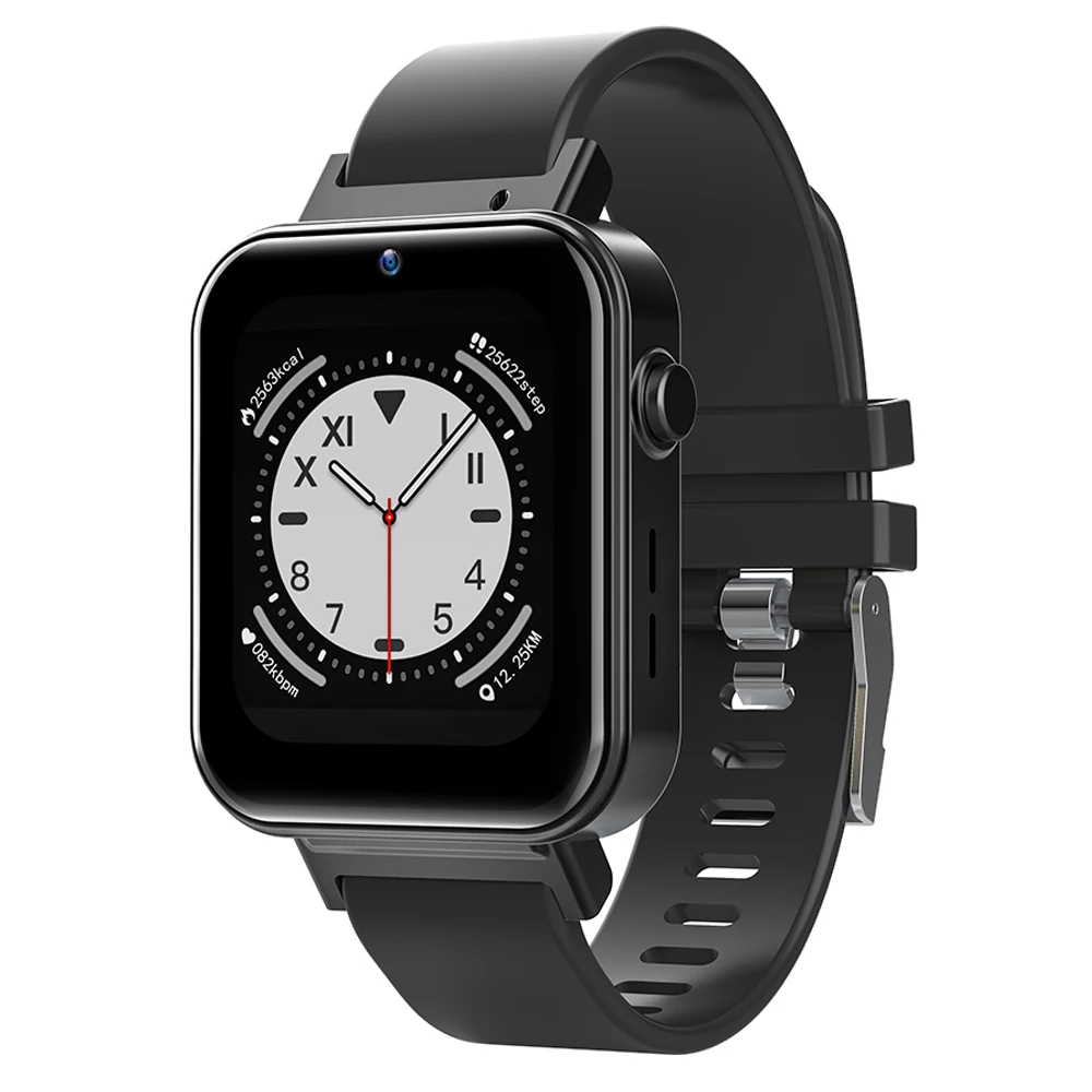 Best 4G Android Smartwatch 1.75inch Large Screen GPS 4+128GB Smart Watch 850mAh Big Battery Long Standby Android Watch Phone