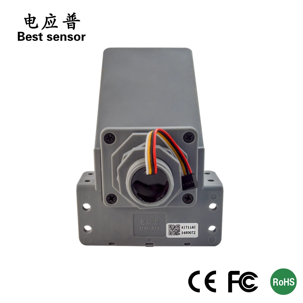 DYP-A17 Ultrasonic Sensor For Sewage Water Level Monitoring and Distance measurement with selectable output of UART, PWM, RS485