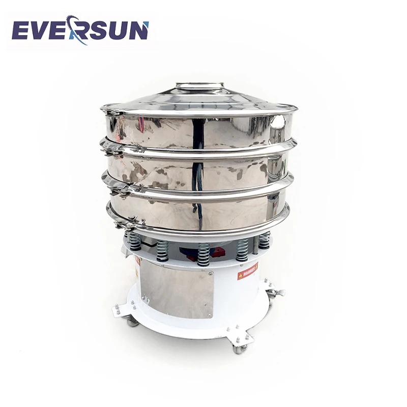 salt refining vibrating screen setaccio vibrante per alimenti in olio