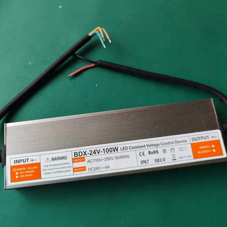 Wholesale Constant Voltage LED Transformer waterproof led power supply 24V 100W 400W ip67 led driver for outdoor led lighting