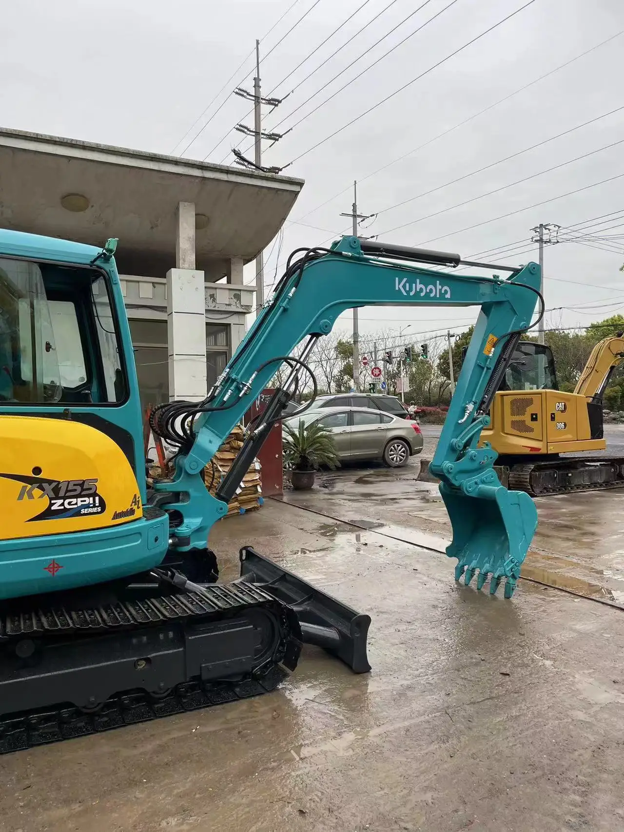 Kx155-3 Kx155 Kx155-5 дешевая распродажа б/у KUBOTA KX155-3 экскаватор KX155 KX155-5 мини-экскаватор в наличии
