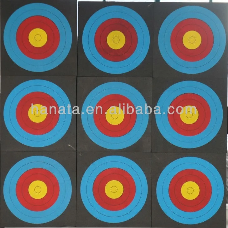 domino  crosslinked pe foam board archery target for bow and arrow