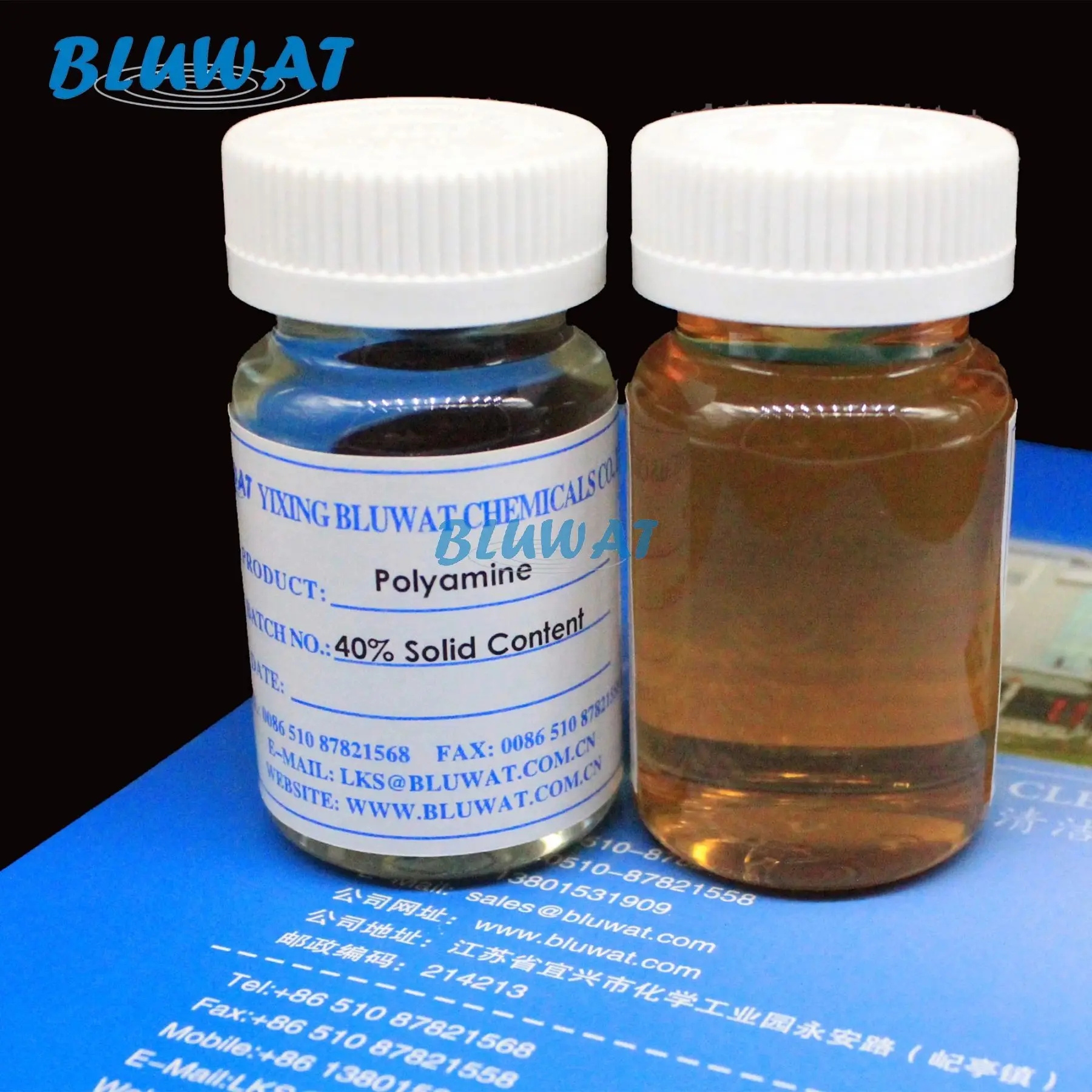 Polyamine Cationic Quartenary Amine Polymer