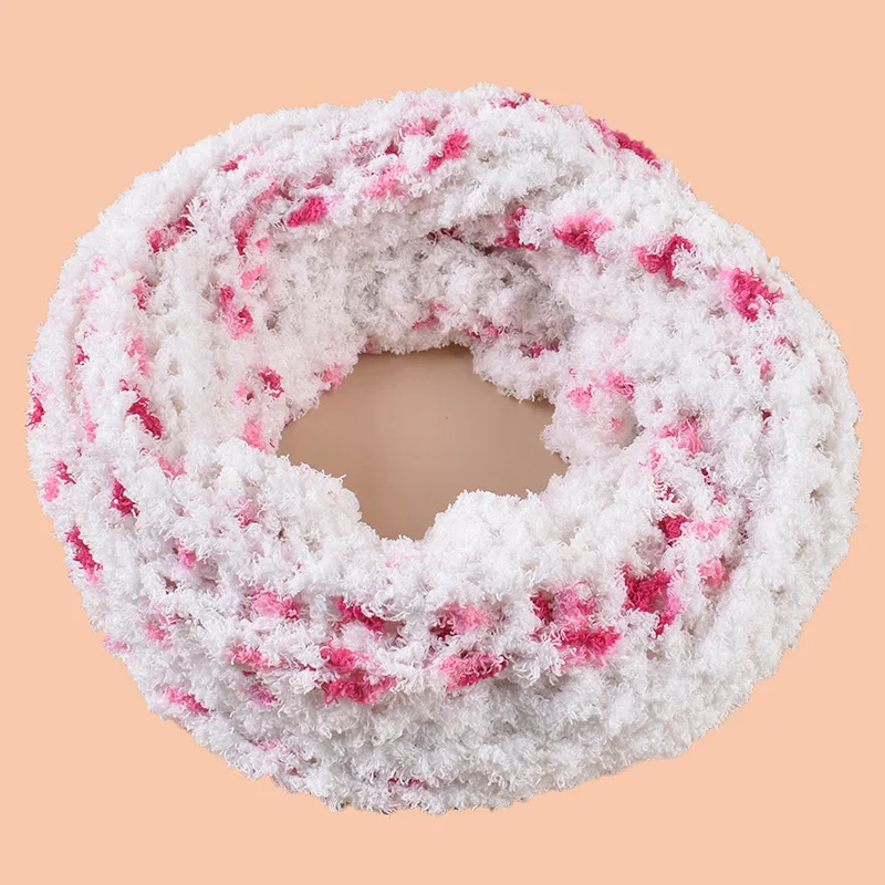 QL Factory winter wholesale knit warm scarf colored neck scarf men women warm infinite neck circle loop women scarf