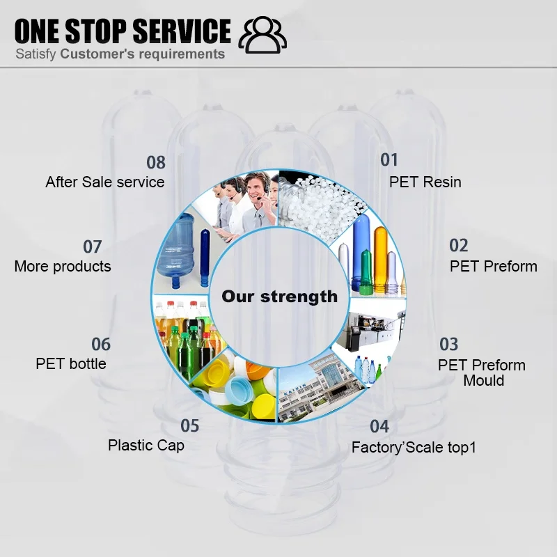 Custom Superior quality 300ml wholesale clear plastic wide mouth food jars with lids for canned food