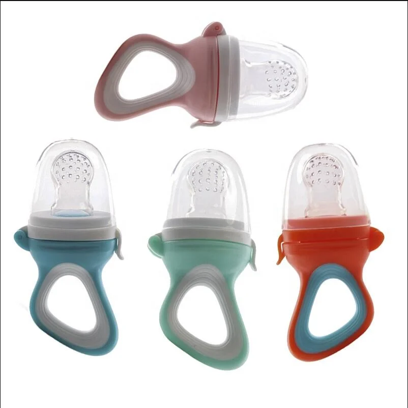 Baby nipple Fresh Food Nibbler Baby Pacifiers Feeder Kids Fruit feeding nipple Safe Supplies Nipple Teat Pacifier Bottles