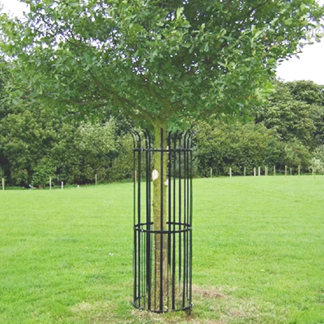 popular European powder coating metal tree guard